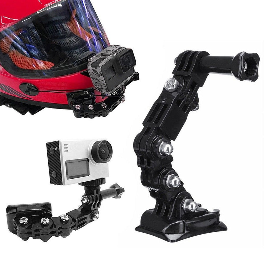 Support Casque Moto pour Caméra d'Action GoPro & Compatibles