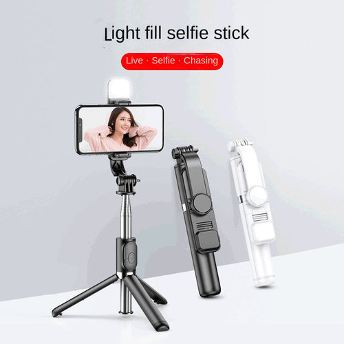 Perche à Selfie Bluetooth avec Lampe LED et Trépied