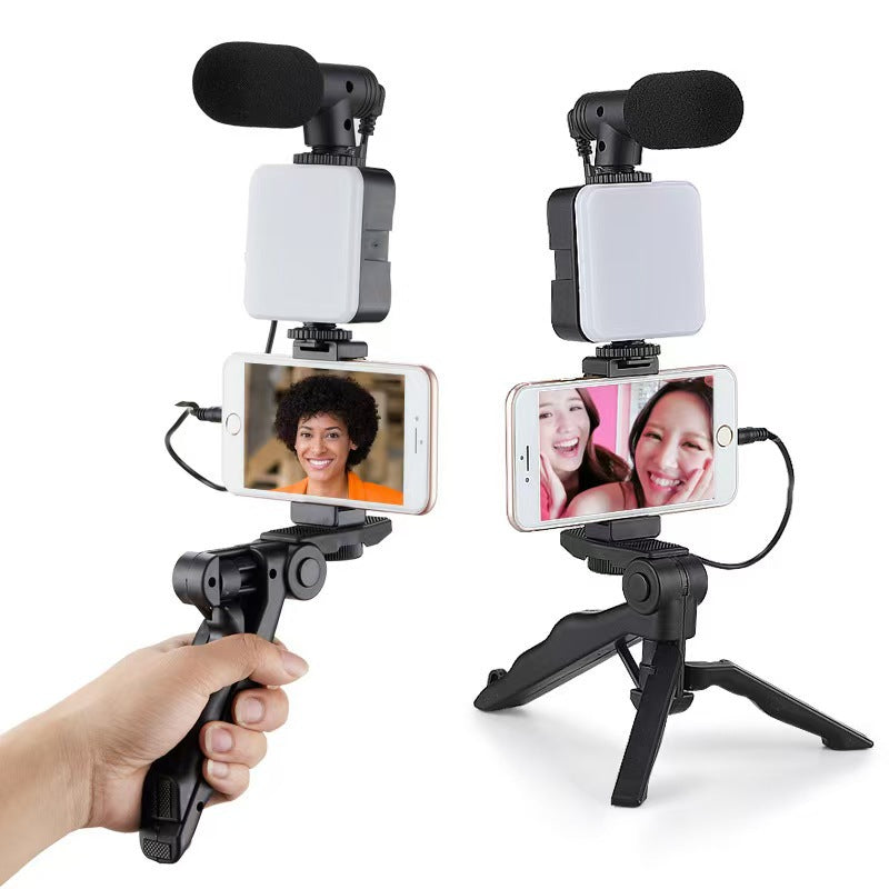 Lampe d'Appoint Portable avec Micro pour Visio & Live