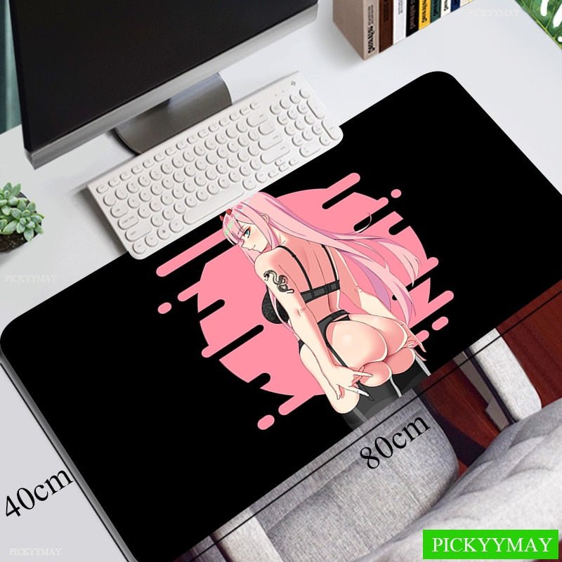 Zero Two Ecchi Pose Keyboard Mat