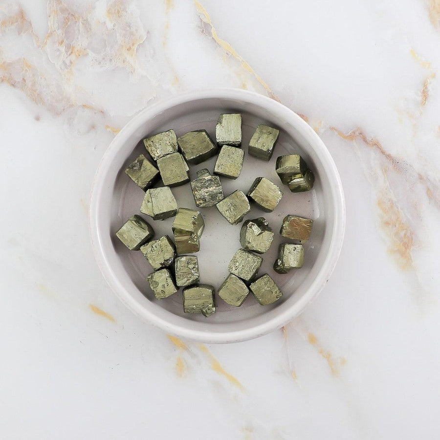 Cubic Pyrite rough stone